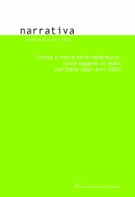 Narrativa n°46 : Critica e teoria della letteratura: come leggere un testa nell'Italia degli anni 2000