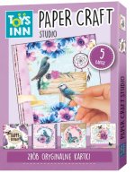 Paper craft studio Zrób oryginalne kartki ptaszek STN 8851