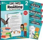 180 Days of Reading, Math, Language, Writing, & Problem Solving for Grade 2: 5-Book Set