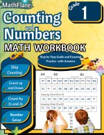 Counting and Numbers Math Workbook 1st Grade