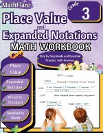 Place Value and Expanded Notations Math Workbook 3rd Grade