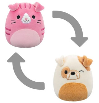 Squishmallows 2v1 koďż˝ka geraldine a buldok Brock