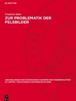 Zur Problematik der Felsbilder