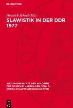 Slawistik in der DDR 1977