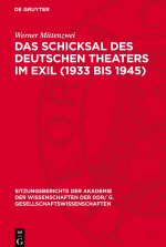 Das Schicksal des deutschen Theaters im Exil (1933 bis 1945)