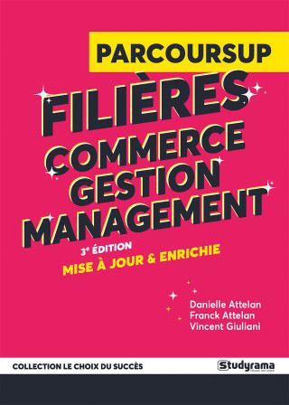 Guide Parcoursup - Filières commerce, gestion et management