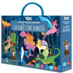 Livre et puzzle. La forêt enchantée