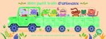 Mon petit train d'animaux puzzle à lire