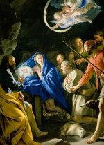 Cartes de voeux Magnificat 2024 - pack de 10 ex L'Adoration des Bergers Champaigne