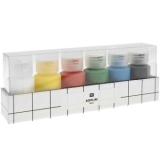 Acrylini Set Basic, 6 x 22 ml