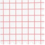 Servietten Raster, Weiß/Neon Pink, FSC MIX
