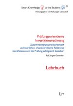 Prüfungsorientierte Investitionsrechnung