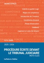 Abécédaire de la procédure écrite 2025/2026