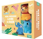 MON PREMIER LIVRE DE BAIN - DANS LA SAVANE - UN COFFRET ÉCO-RESPONSABLE AVEC 2 JOUETS !