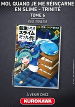 Moi, quand je me réincarne en Slime - Trinité - tome 6
