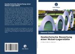Geotechnische Bewertung einer Nickel-Lagerstätte