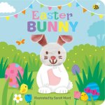EASTER BUNNY FINGER PUPPET BK