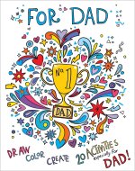 FOR DAD COLORING BK