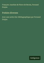 Poésies diverses