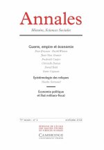 Annales. Histoire, Sciences Sociales n° 79/2 - Varia