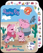 Peppa Pig. Kolorowanki - naklejanki cz. 2 Barwne wyprawy Peppy