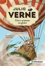 JULIO VERNE - CINCO SEMANAS EN GLOBO (EDICION ACTUALIZADA, ILUSTRADA Y ADAPTADA)