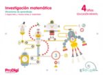 INVEST.MATEMATICA 4AÑOS EI 24 ESPIRAL PRODIGI SIT.APRENDIZ.