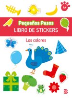 PEQUEÑOS PASOS LIBRO DE STICKERS LOS COLORES