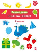 PAUSOZ PAUSO PEGATINA LIBURUA KOLOREAK