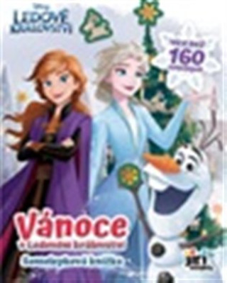 Samolepkovďż˝ knďż˝ka Vďż˝noce v Ledovďż˝m krďż˝lovstvďż˝