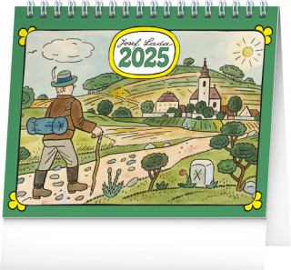 Stolnďż˝ kalendďż˝ďż˝ Josef Lada 2025