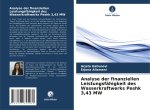 Analyse der finanziellen Leistungsfähigkeit des Wasserkraftwerks Peshk 3,43 MW