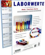 Laborwerte - extra kompakt & leicht verständlich - Medizinische Taschen-Karte - Faltkarte A6 - Patienten-Ratgeber & Fachliteratur