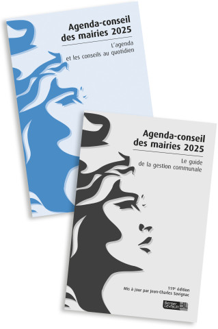 Agenda-conseil des mairies 2025 (2 vol.) (SAVIGNAC)(Carte broșată)