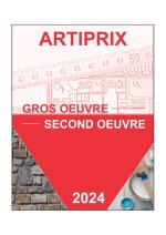 ARTIPRIX GROS ŒUVRE - SECOND ŒUVRE - 2024