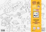 Transparentna mata Strigo Funny Mat Space 25x35 cm
