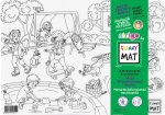 Transparentna mata Strigo Funny Mat Plac zabaw 25x35 cm