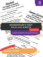 Shakespeare's First Folio Cue Scripts - Tragedies