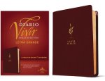Biblia de Estudio del Diario Vivir Rvr60, Letra Grande (Sentipiel, Vino Tinto, Letra Roja)