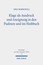 Klage als Ausdruck und Aneignung in den Psalmen und im Hiobbuch