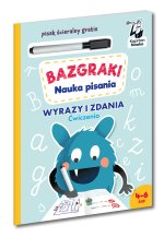 Bazgraki Nauka pisania Ćwiczenia Litery i wyrazy Kapitan Nauka