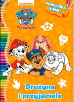 Psi Patrol. Pokoloruj świat 6 Drużyna i przyjaciele