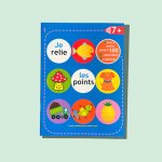 SErie Ballon: Je relie les points - Bleu (7 ans)