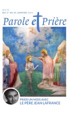 Parole et prière n°175 janvier 2025