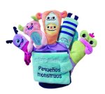 PEQUEÑOS MONSTRUOS LIBRO GUANTE CON TITERES DE DEDO