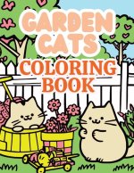 Garden Cats Coloring Book