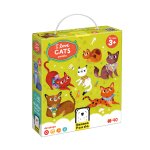 I Love Cats. Puzzle 3+