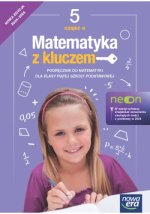 Matematyka z kluczem. NEON. Szkoła podstawowa klasa 5. Podręcznik część 2. Nowa edycja 2024-2026