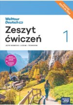 Welttour Deutsch 1 neu . Liceum i technikum. Zeszyt ćwiczeń. Edycja 2024