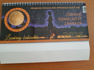 Lunárny kalendár 2025